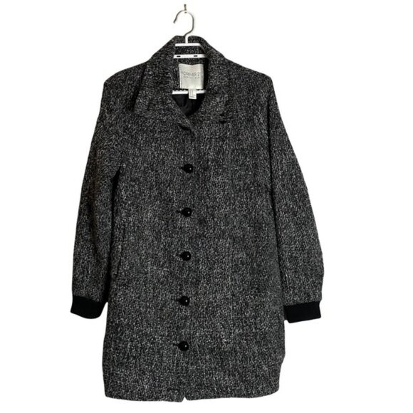 Forever 21 Jackets & Blazers - Forever 21 Women's 3/4 Length Knit Button Up Coat